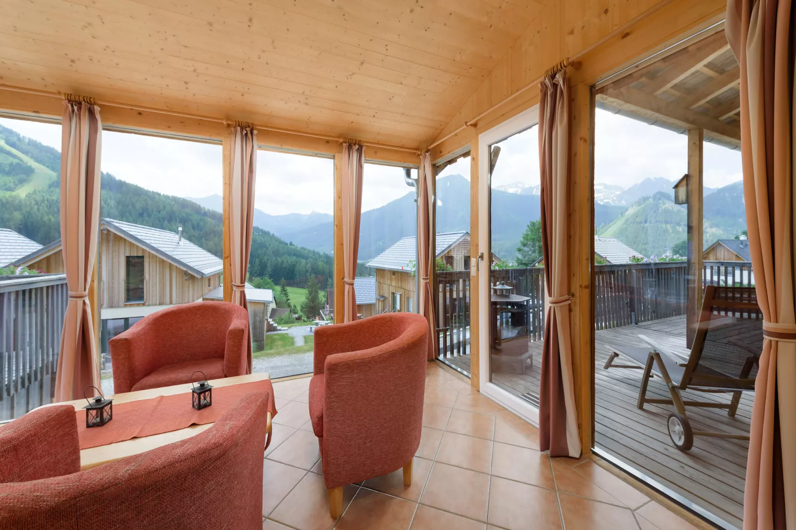 Chalet Zuckerhütl-Living room