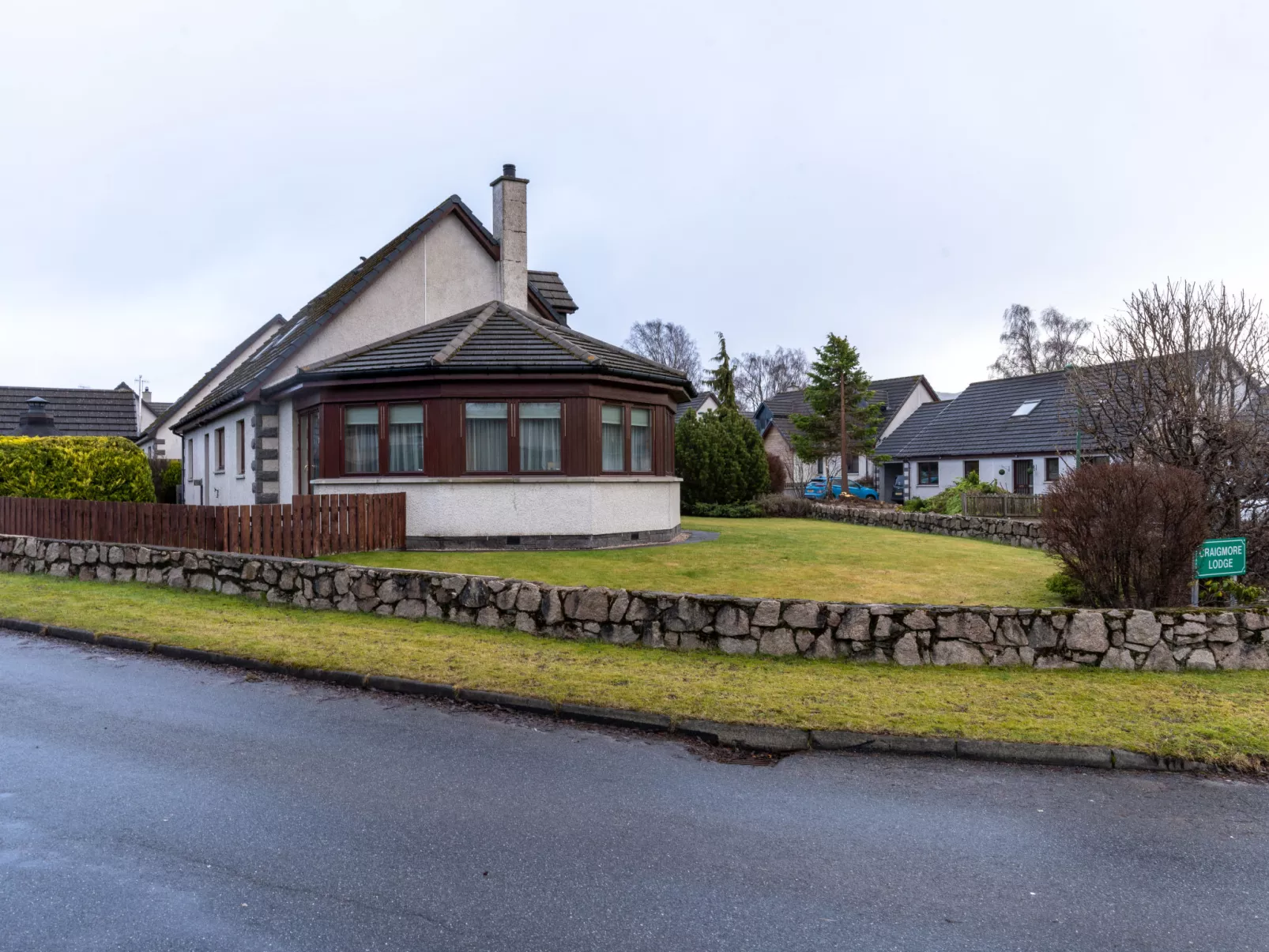 Craigmore Lodge-Draußen