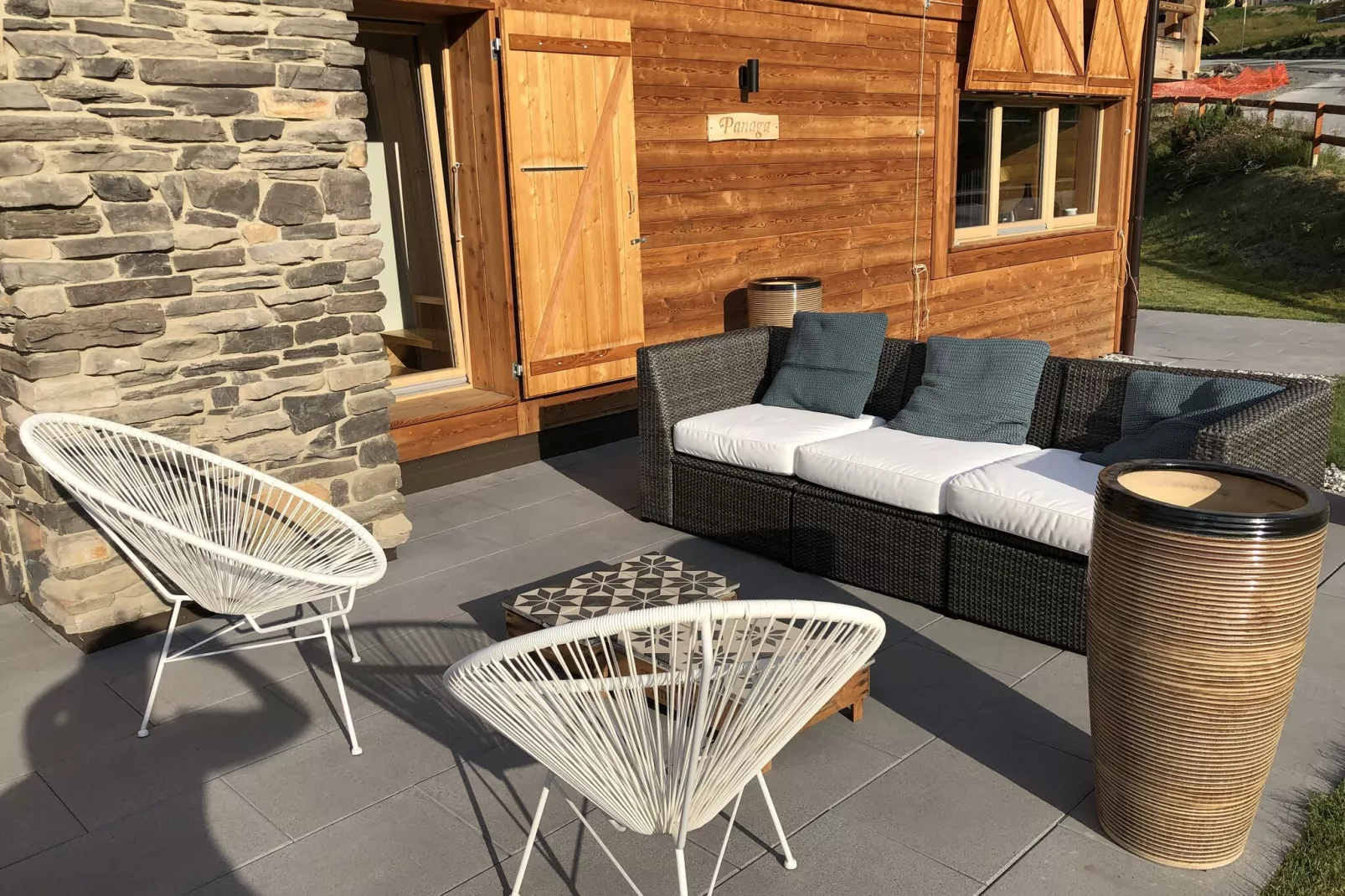 Chalet Panaga-Terrace balcony