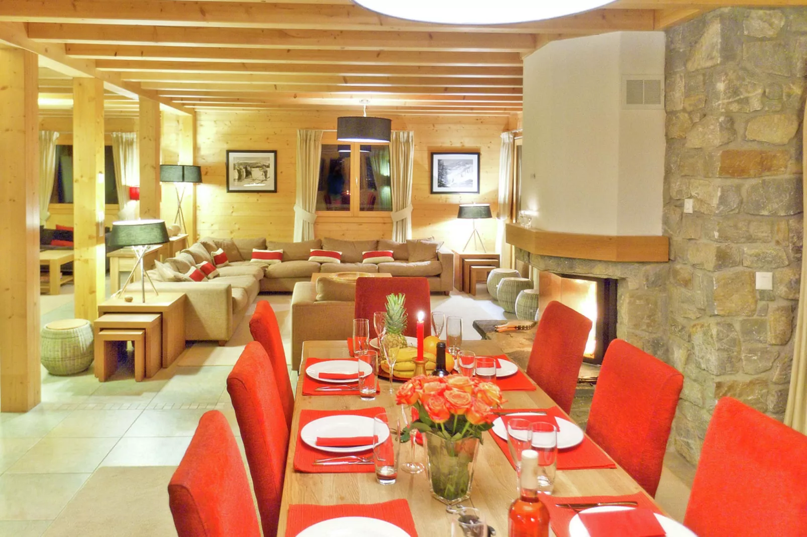 Chalet Teychenne Mungo-Dining room