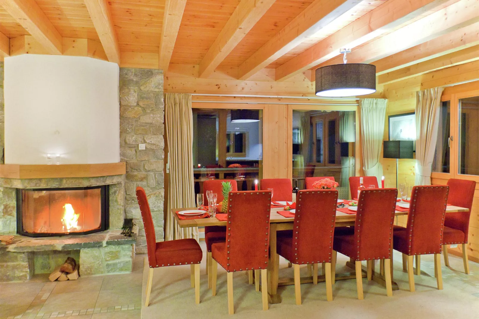 Chalet Teychenne Mungo-Dining room