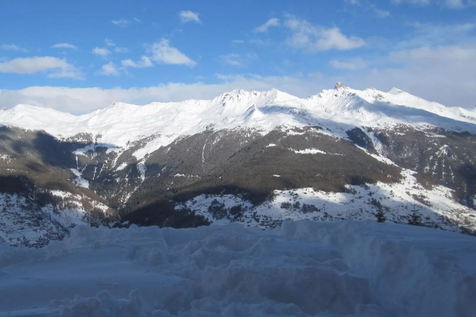 Chalet Perle des Collons-Garden winter