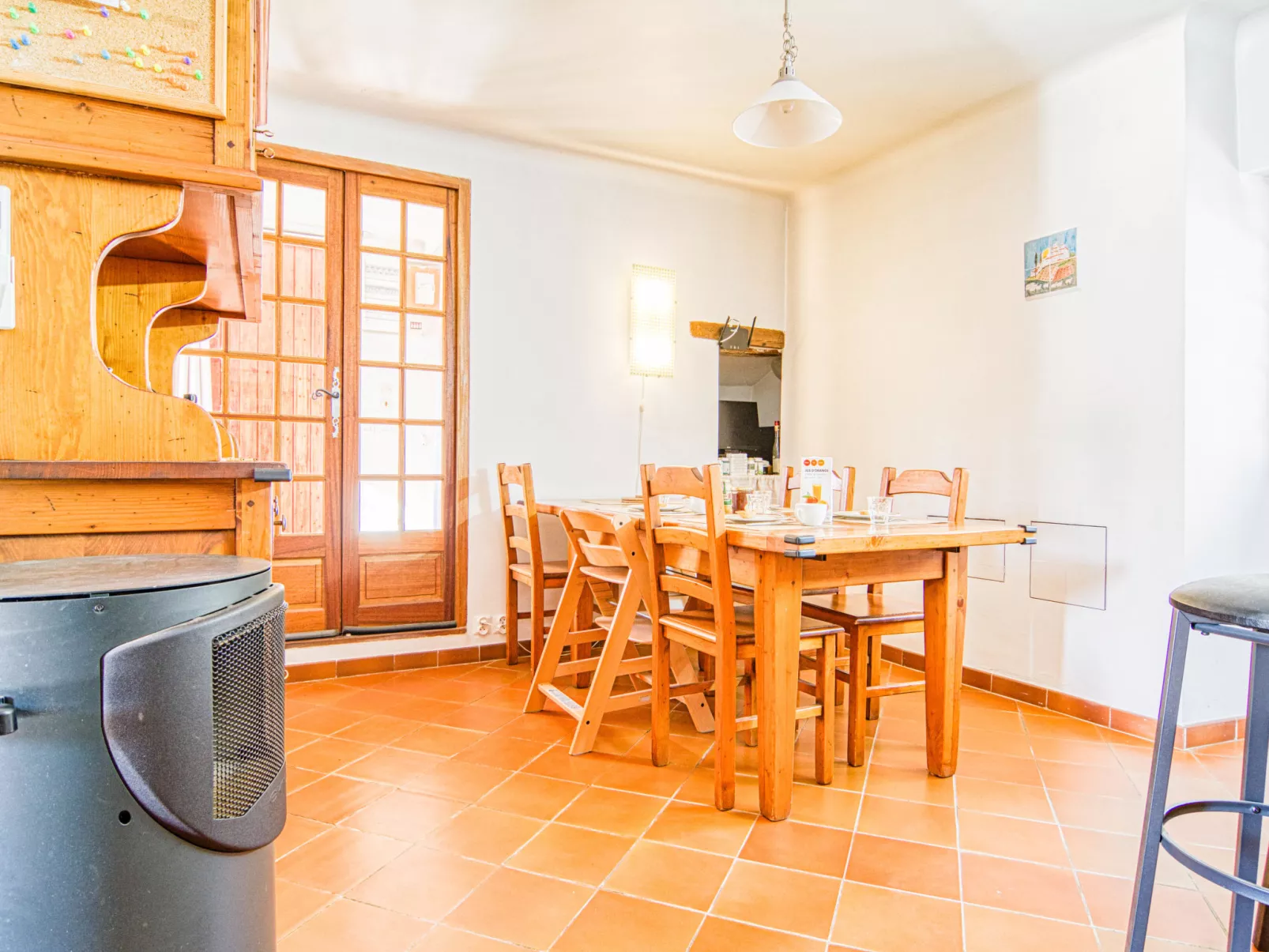 La maison aux volets bleus-Dedans