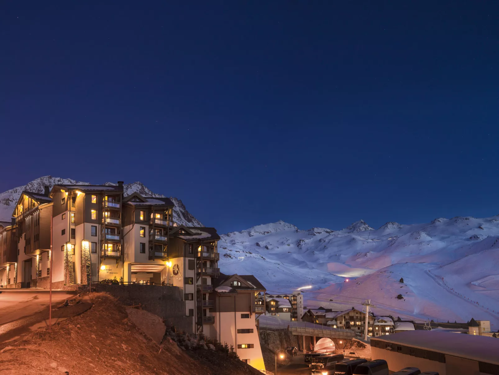Le Hameau du Kashmir-Draußen