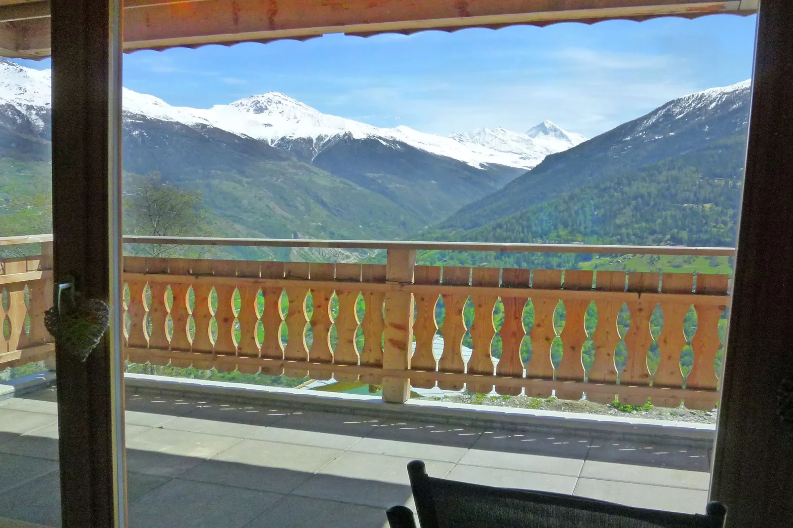 Chalet Ourson Blanc-View summer