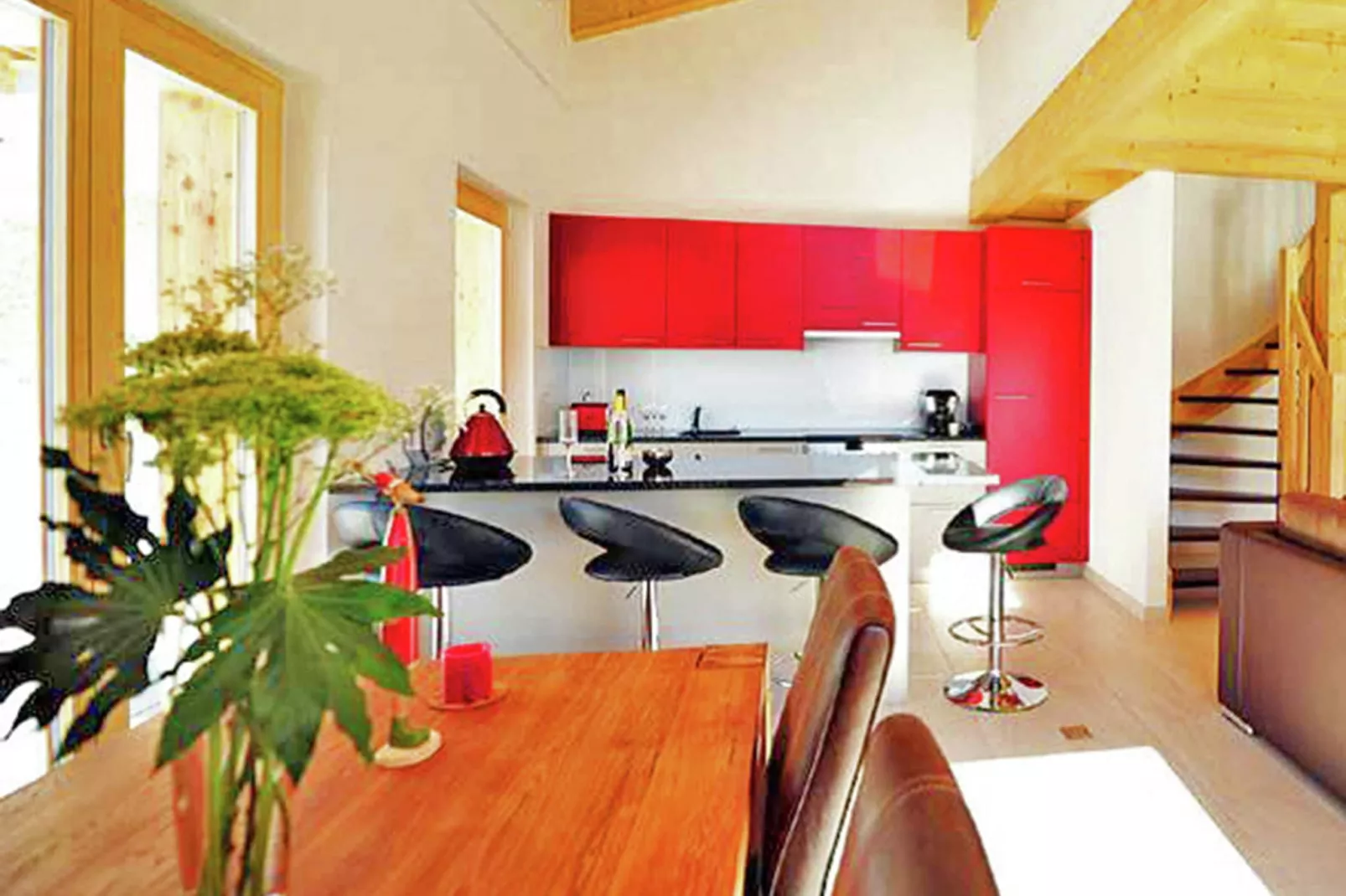 Chalet Ourson Blanc-Living room