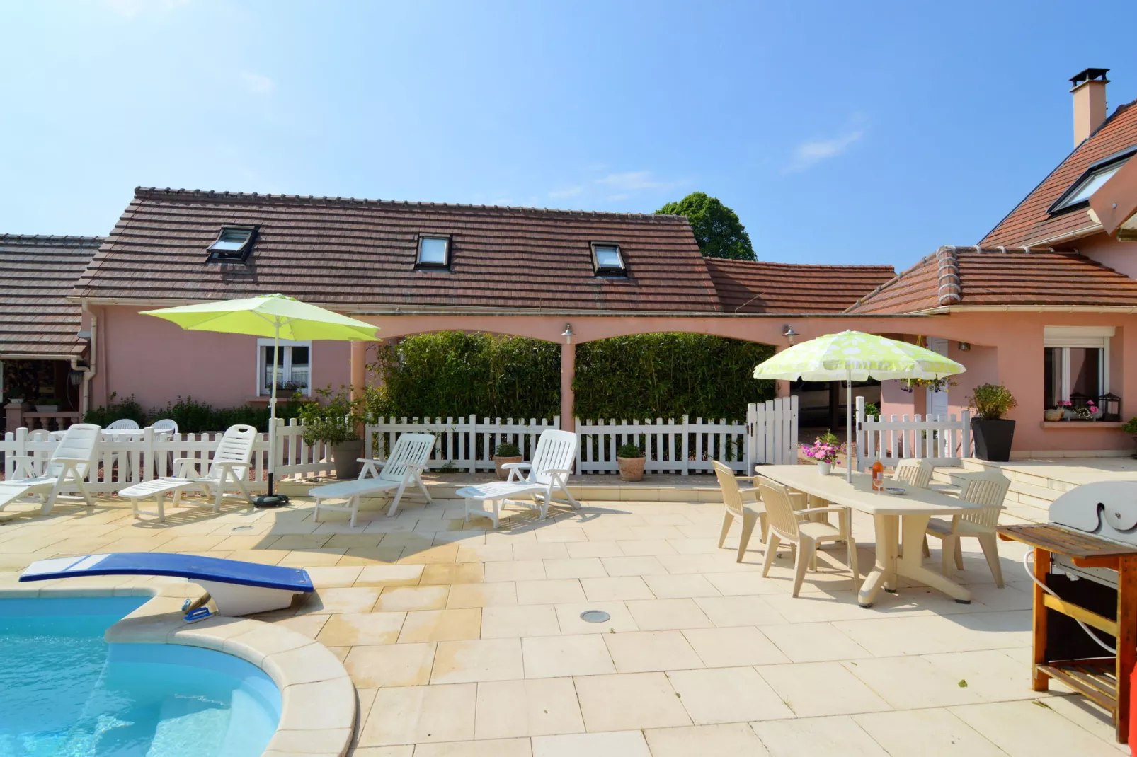 Le Clos St Vincent-Terrassenbalkon