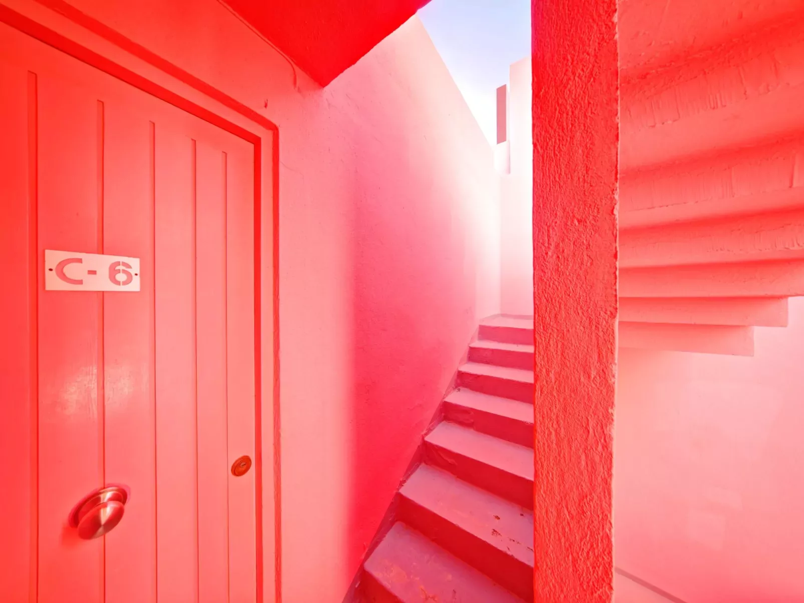 Muralla Roja-Drinnen