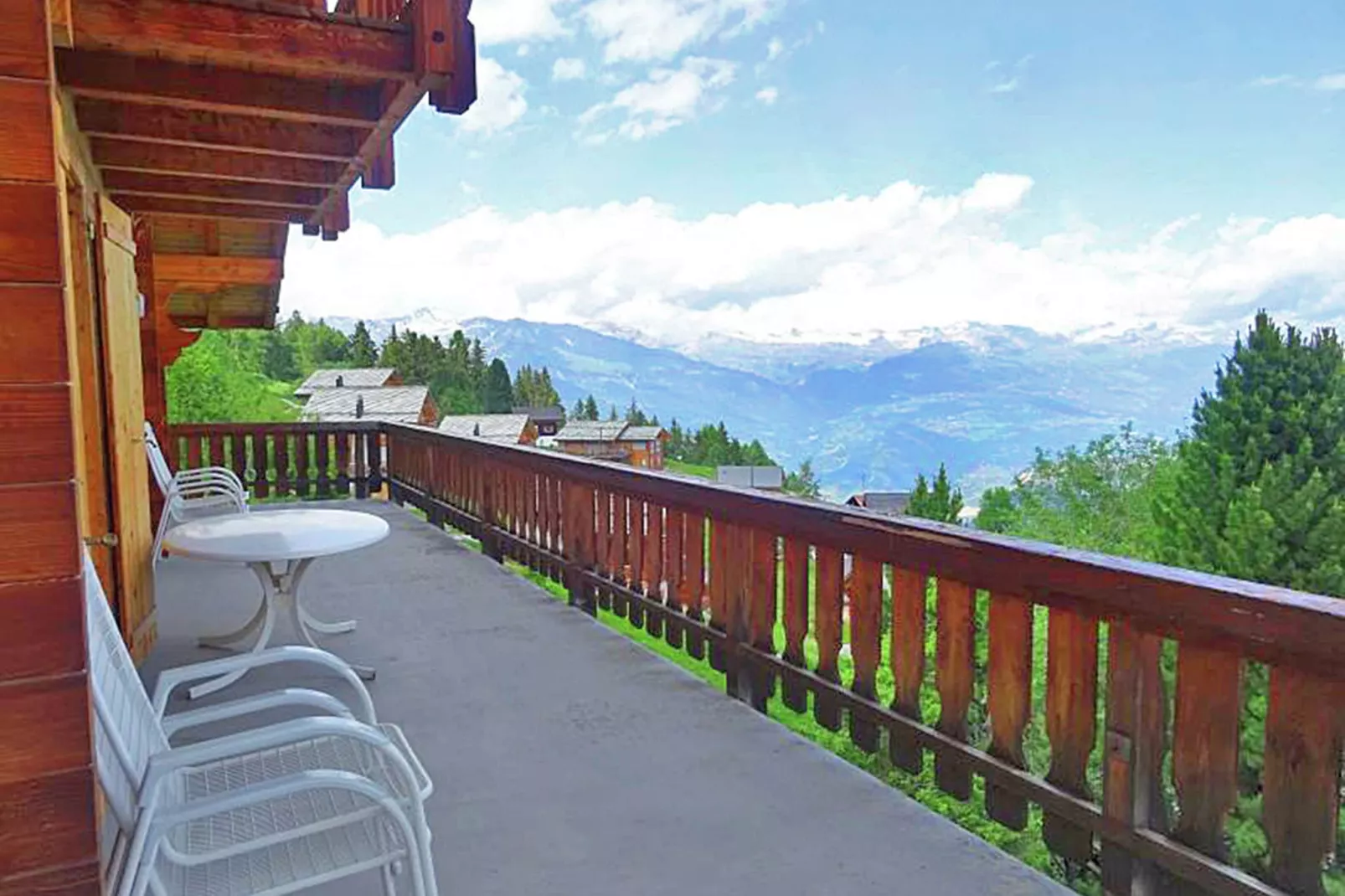 Chalet Albert-Terrassenbalkon