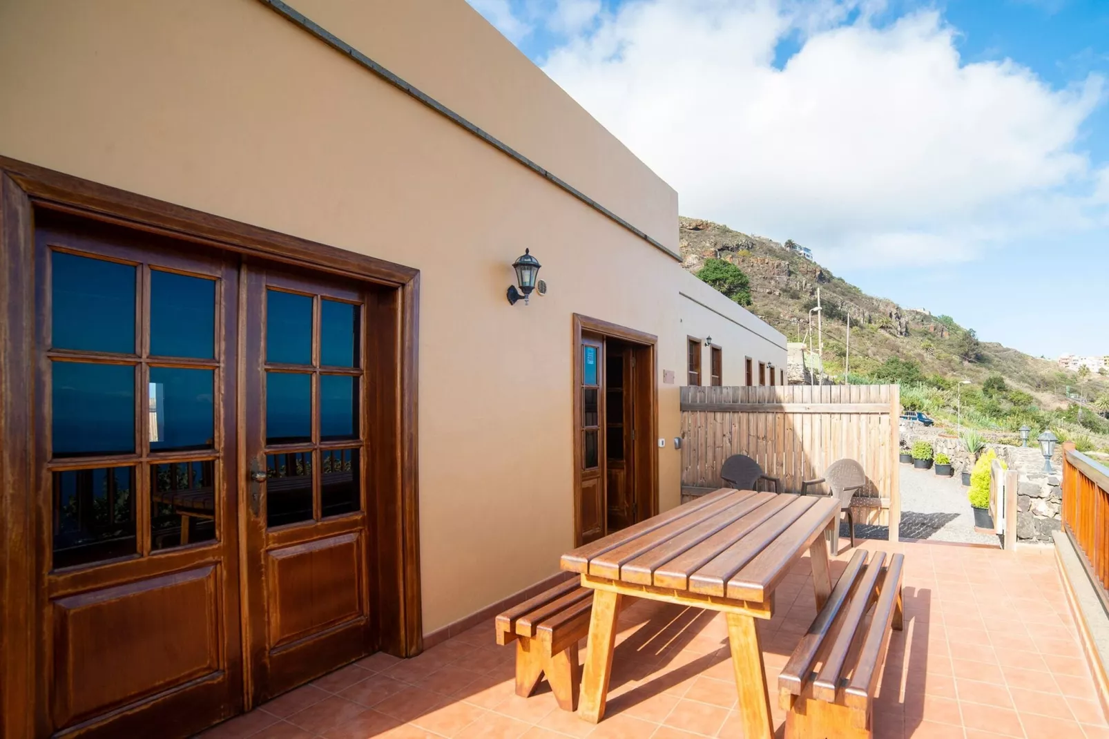 La Gañanía-Terrassenbalkon