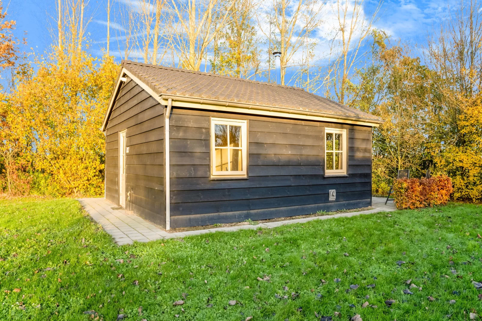 Vakantiehuisje 5 Aarde Groene Camping Lage Zwaluwe-Außenbereich Sommer