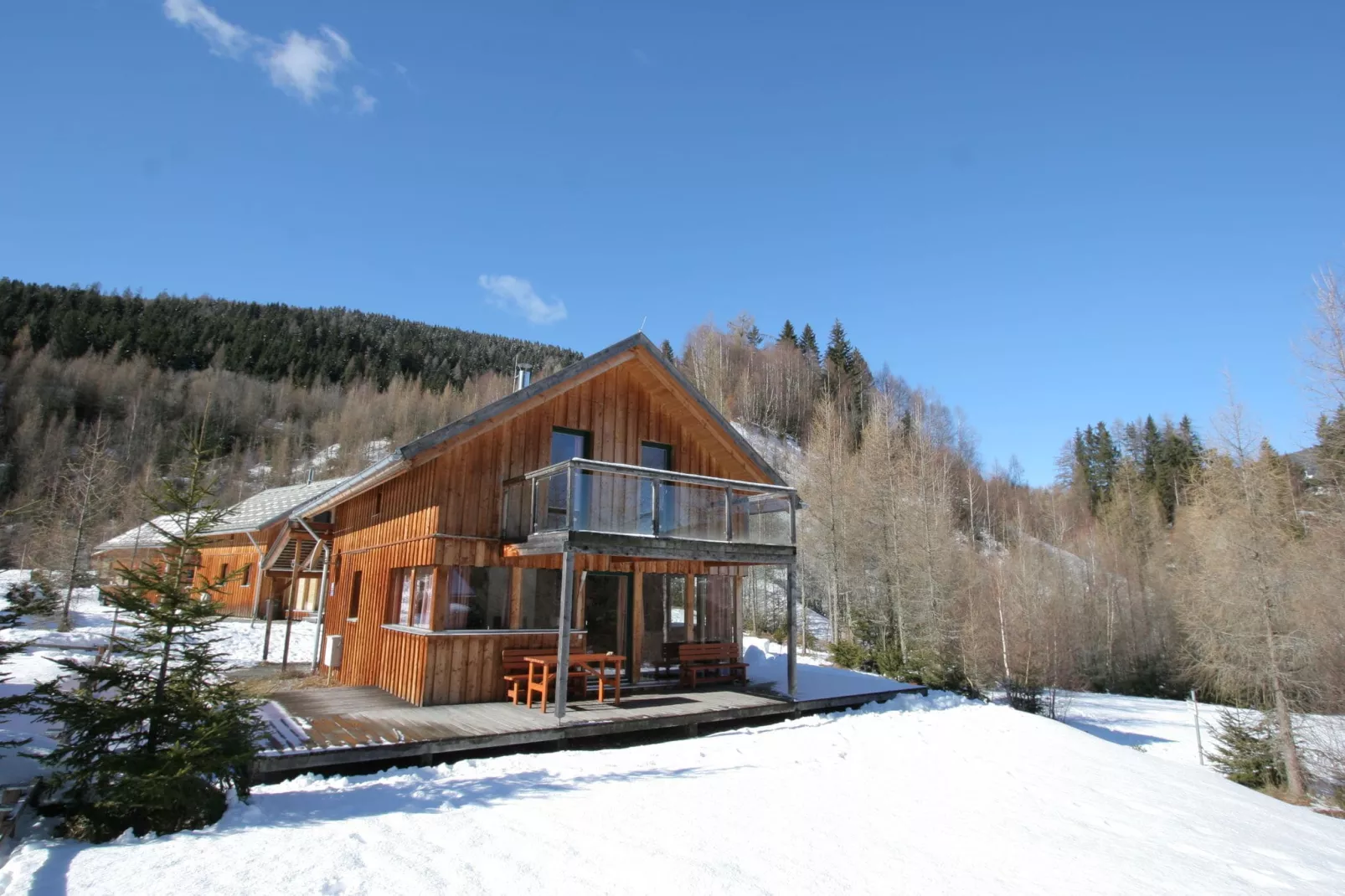 Chalet in Austria-Exterior winter