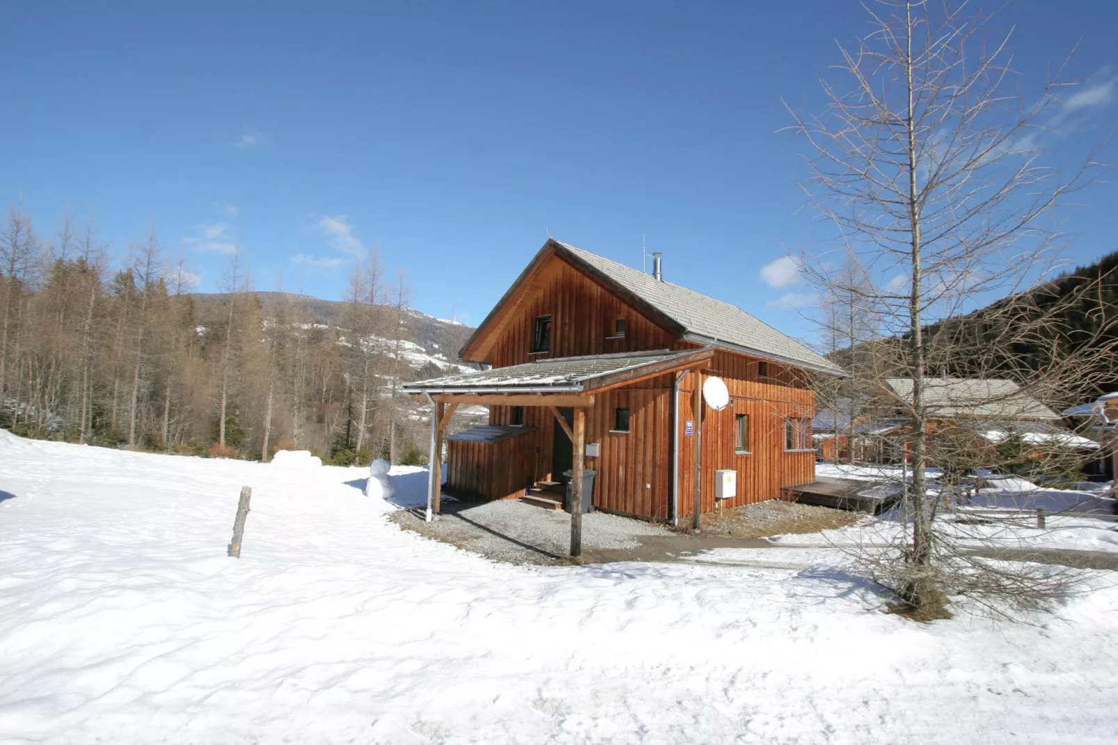 Chalet in Austria-Exterior winter
