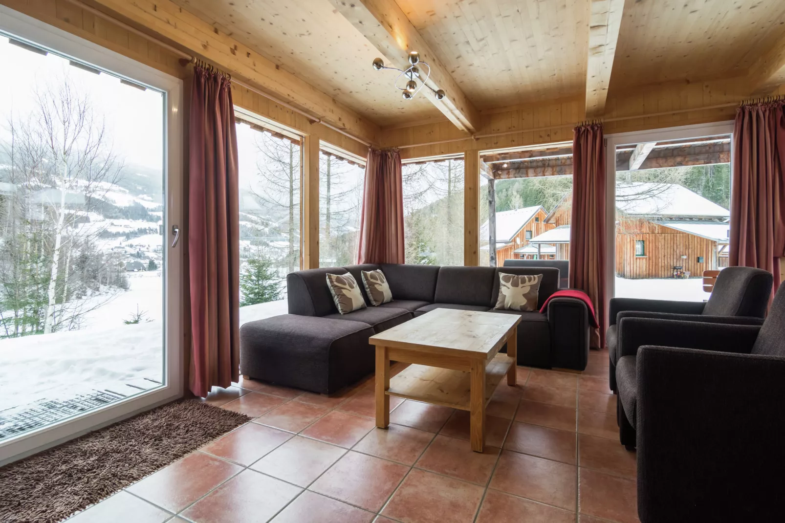 Chalet in Austria-Living room