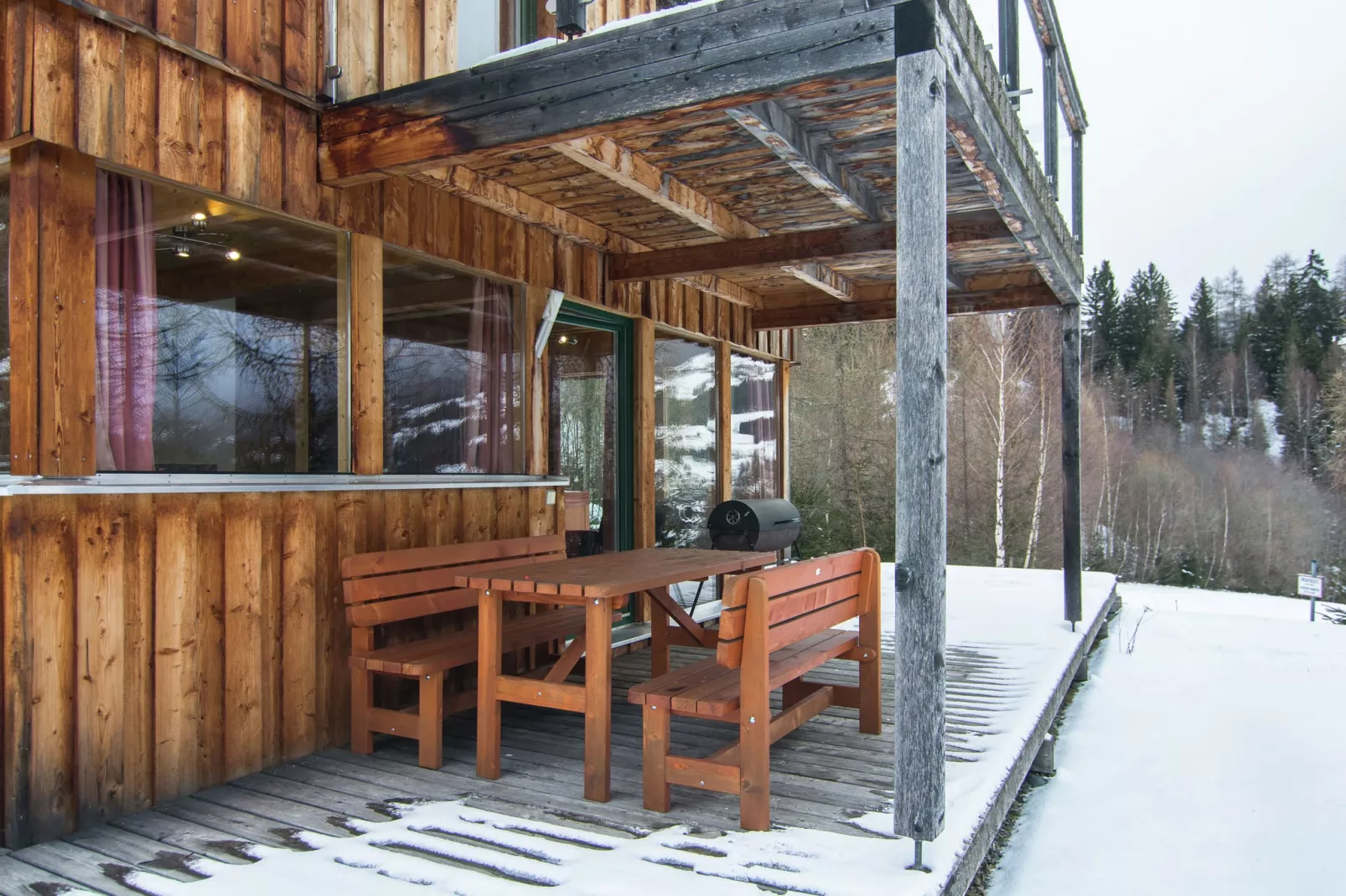 Chalet in Austria-Terrace balcony