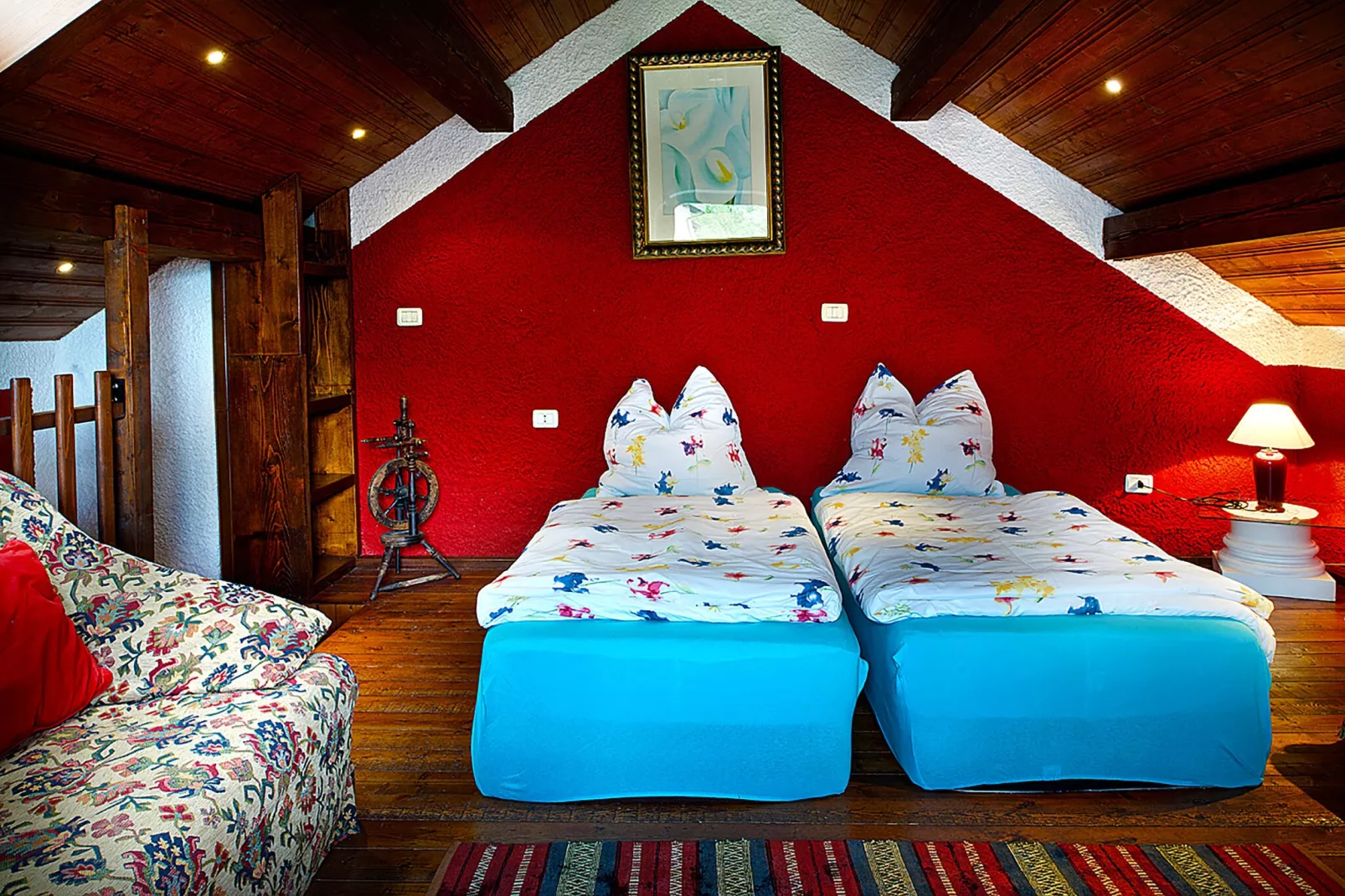 Casa delle Alpi-Schlafzimmer