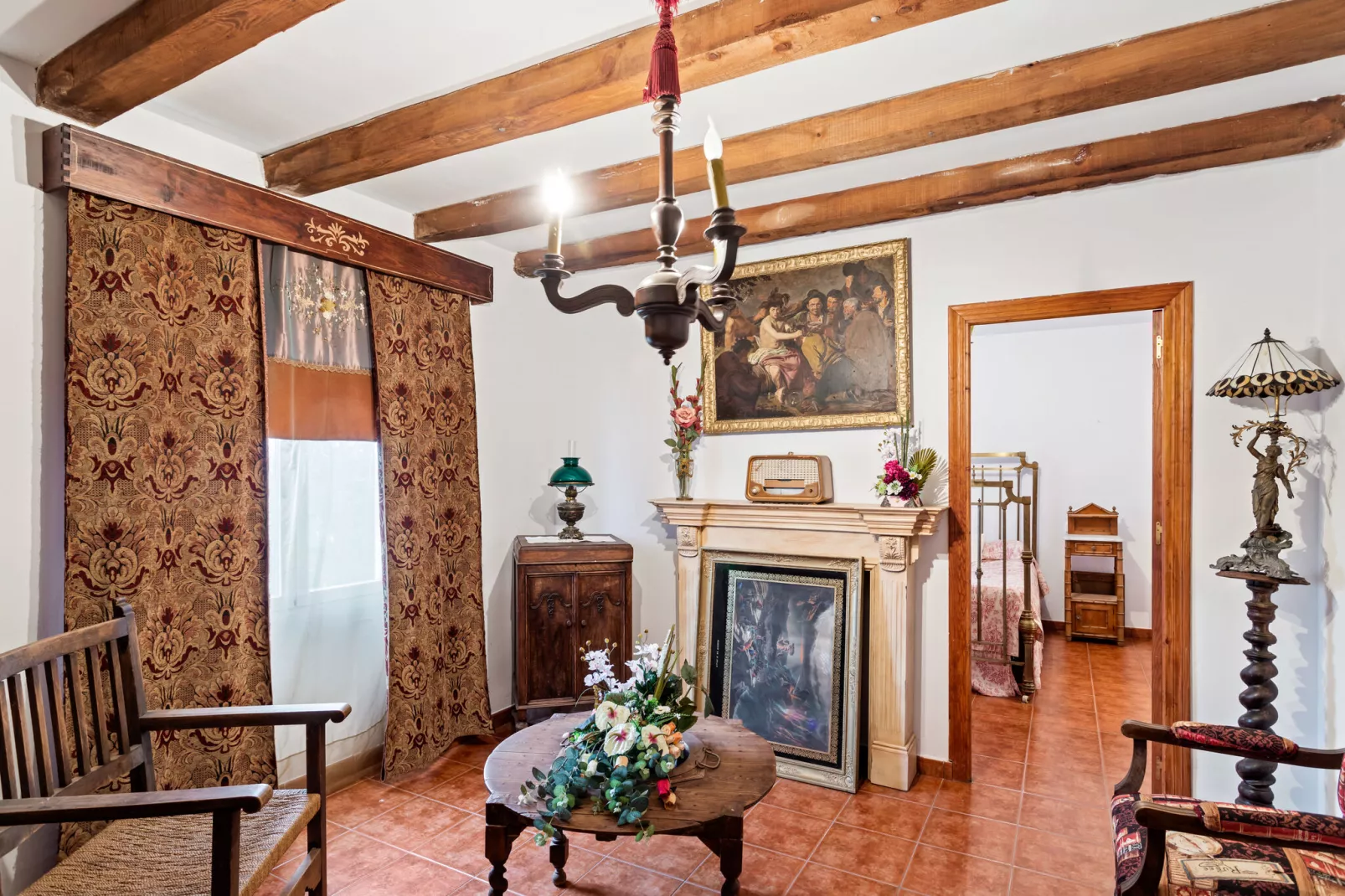 Casona la Huertita-Wohnzimmer