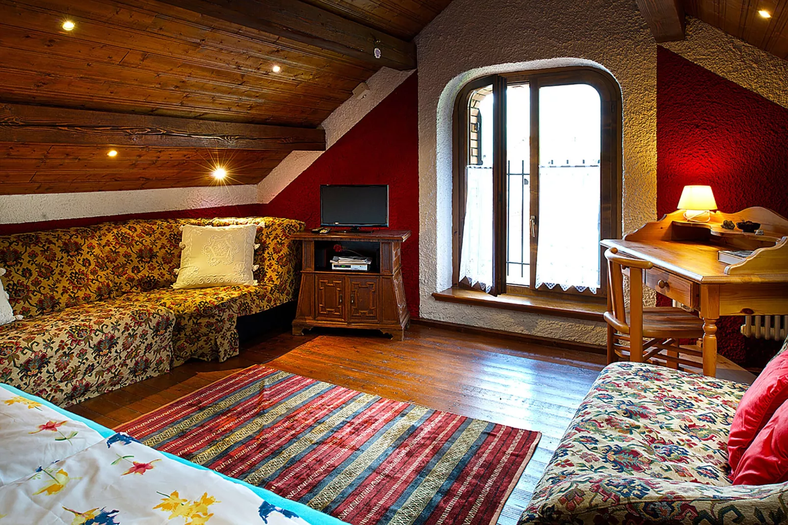 Casa delle Alpi-Schlafzimmer
