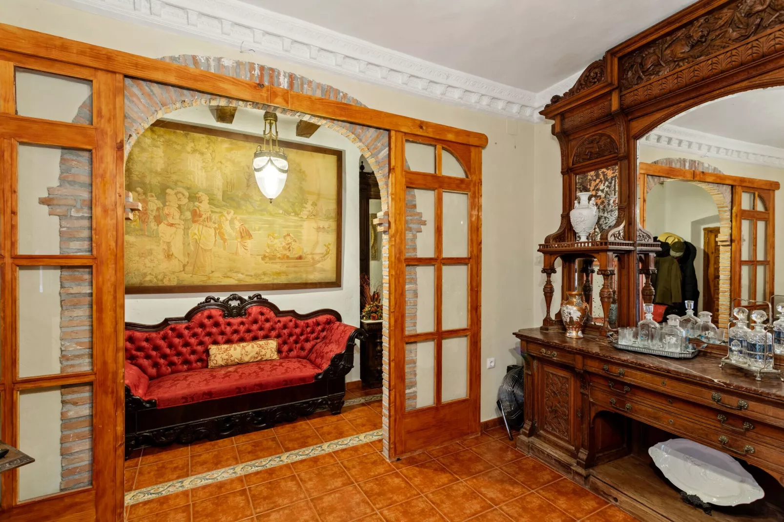 Casona la Huertita-Wohnzimmer