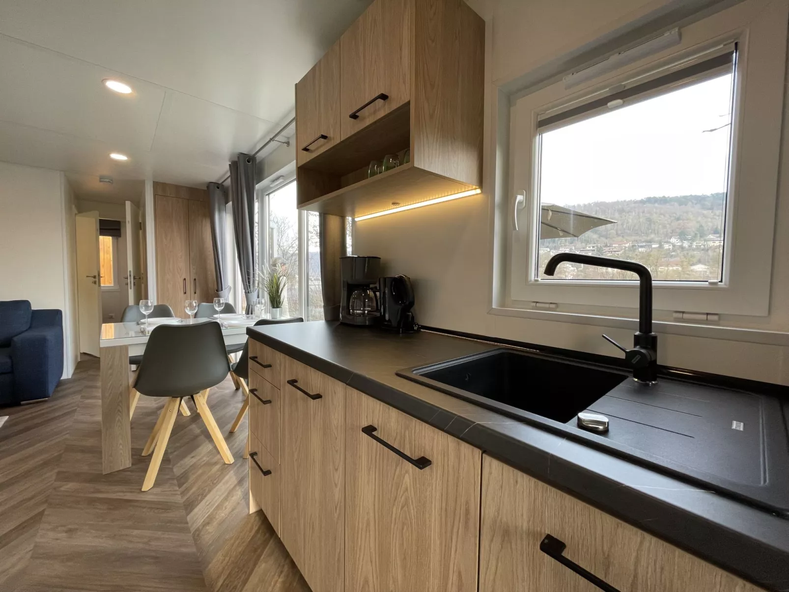 Tiny Haus Flussblick-Inside