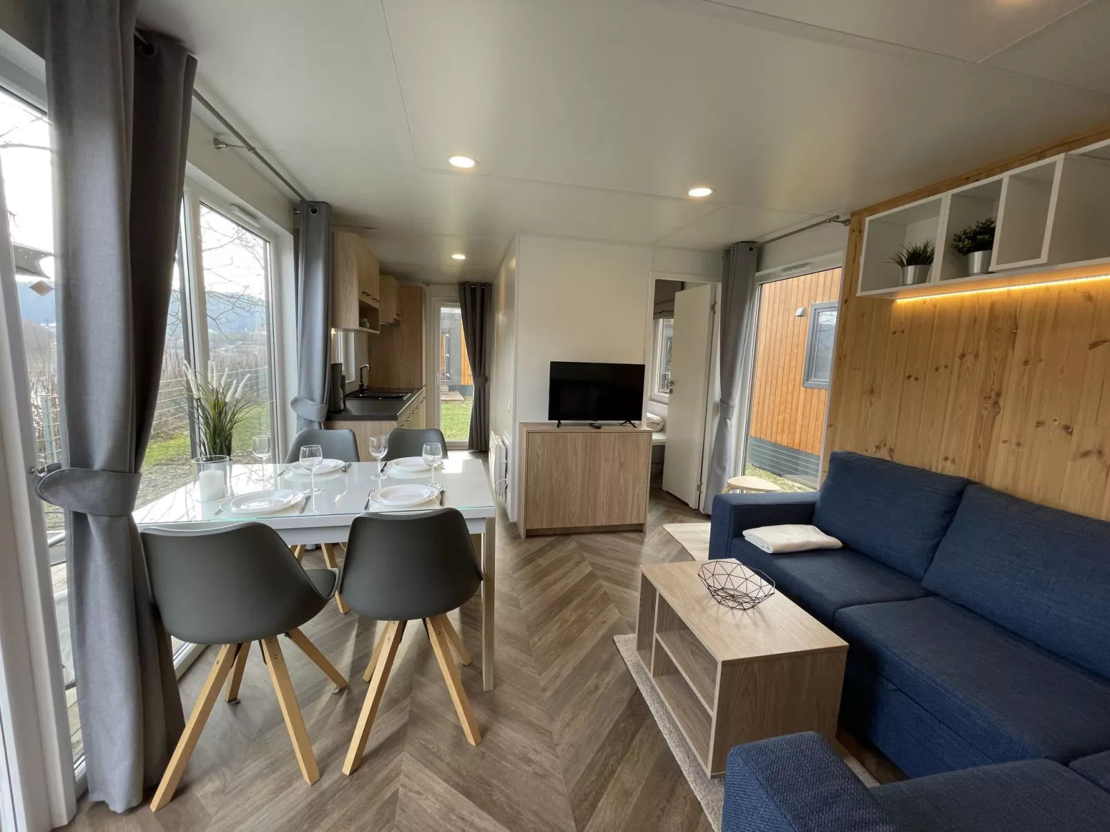 Tiny Haus Flussblick-Inside
