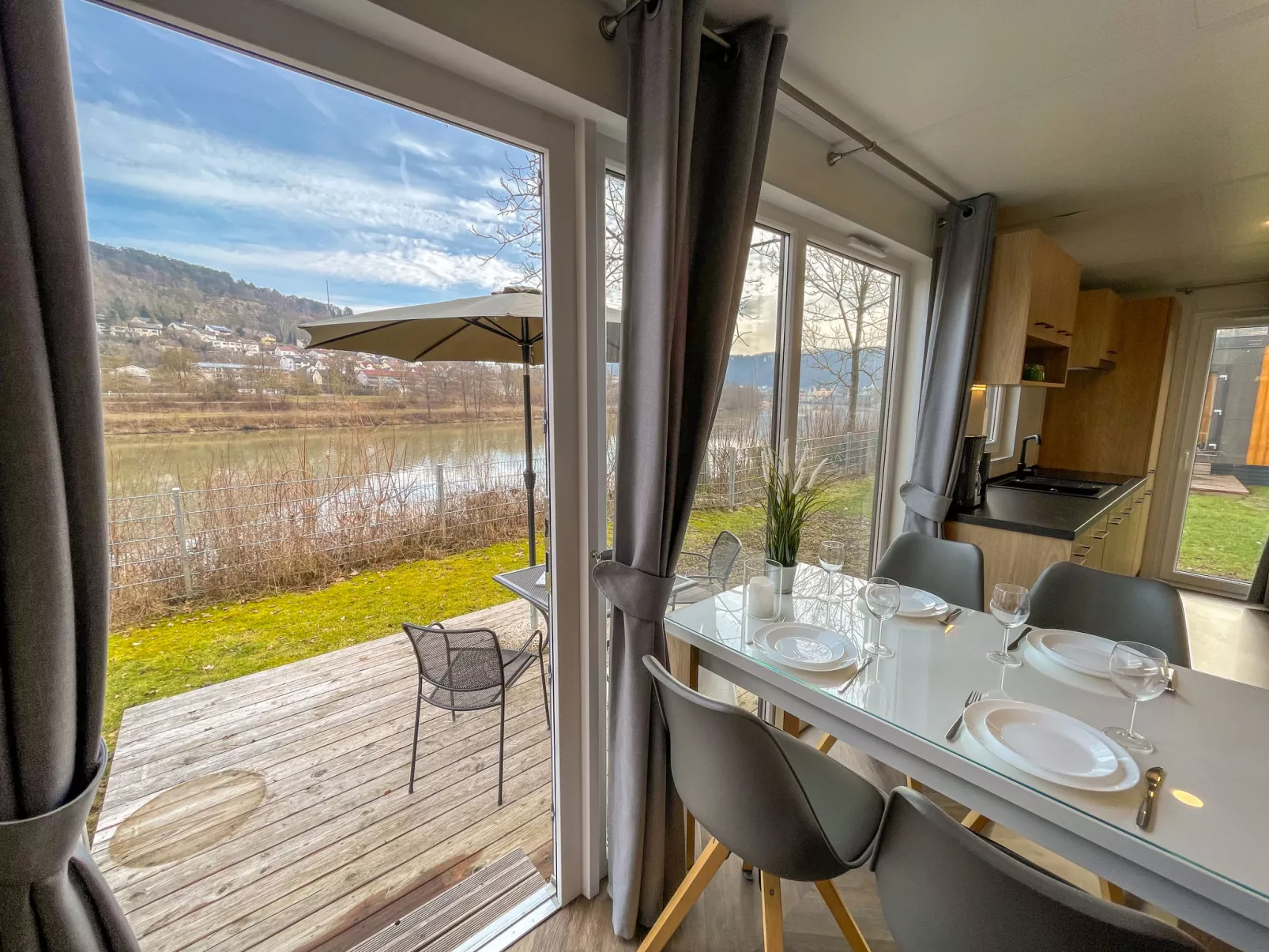 Tiny Haus Flussblick-Inside