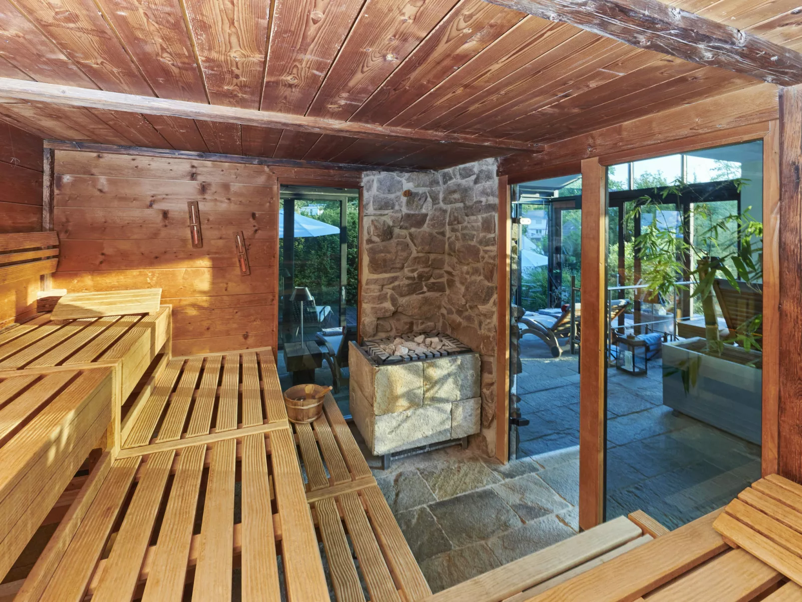 Schwarzwaldchalet de luxe mit Sauna-Inside