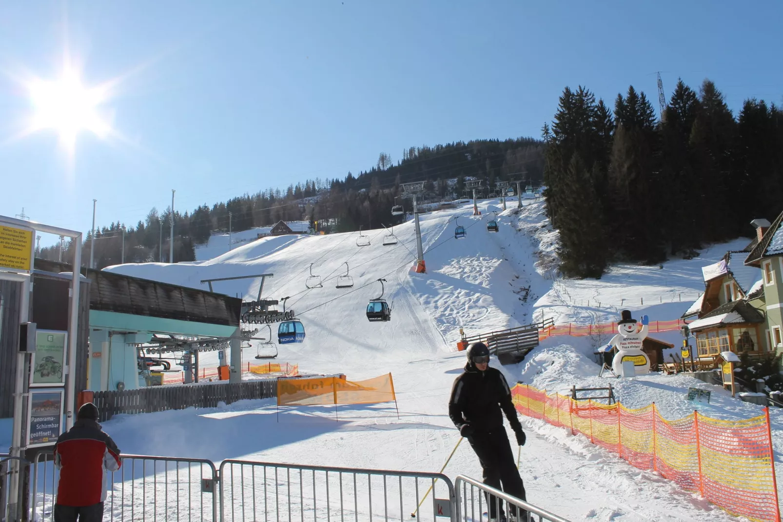 Almdorf Stadl 160-Area winter 1km