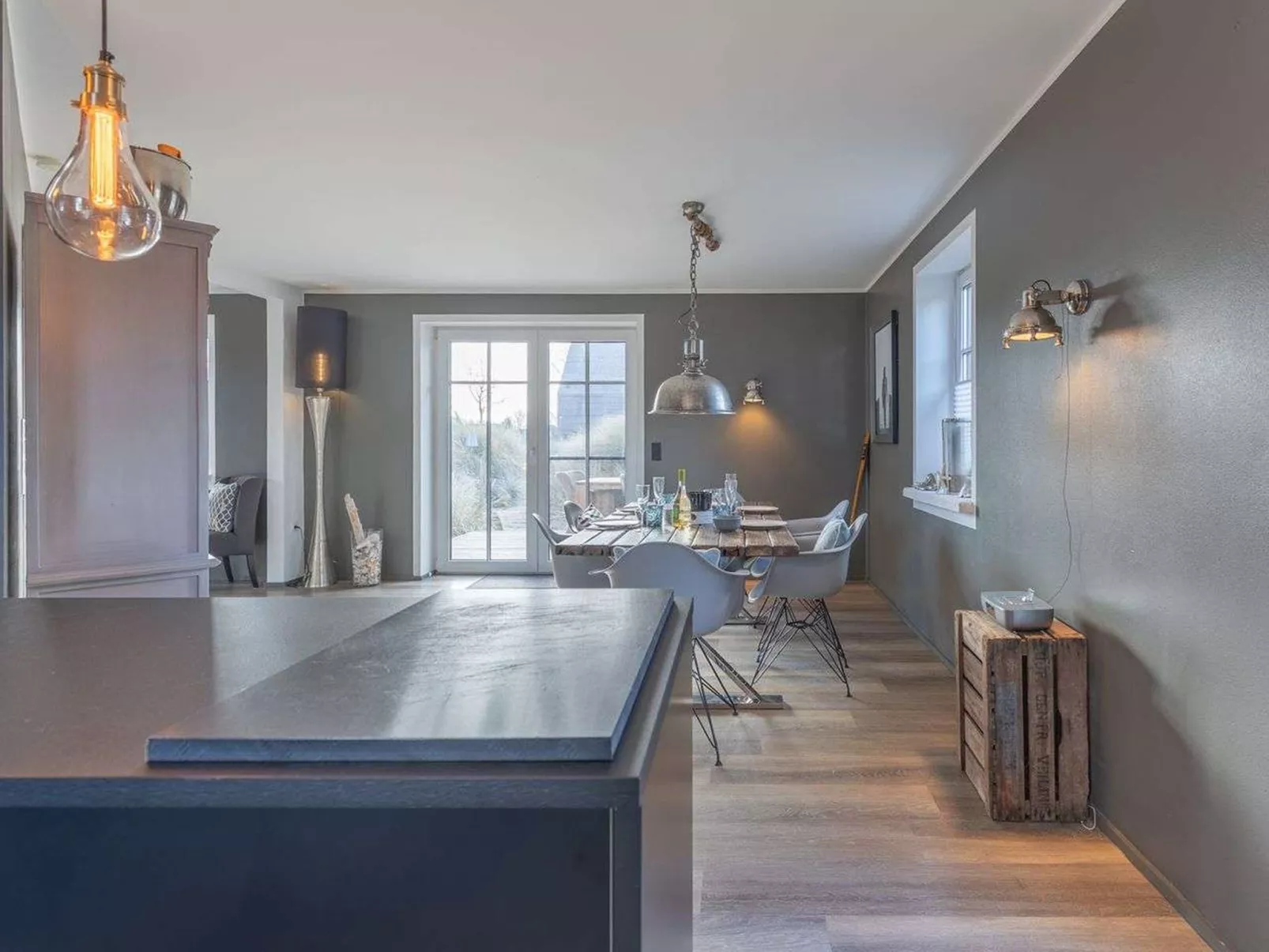 Seequartier - Nordsee Ferienhaus Tating-Inside
