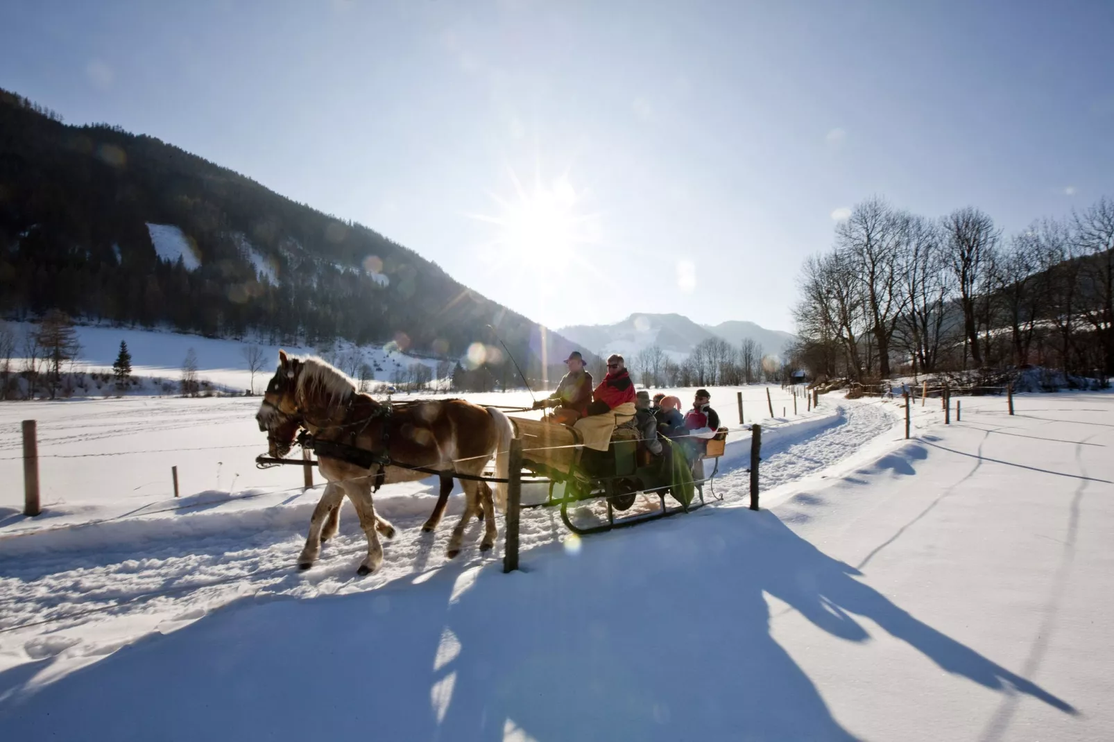 Almdorf Stadl 160-Area winter 5km