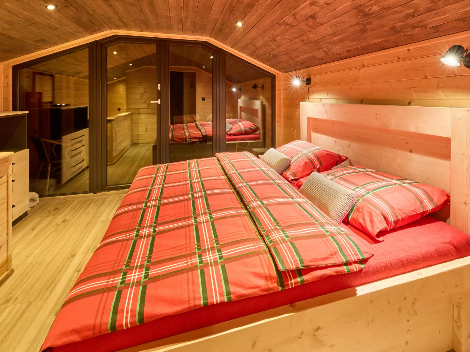 Luxe Timber Lodge & Relaxing Bath”-Inside