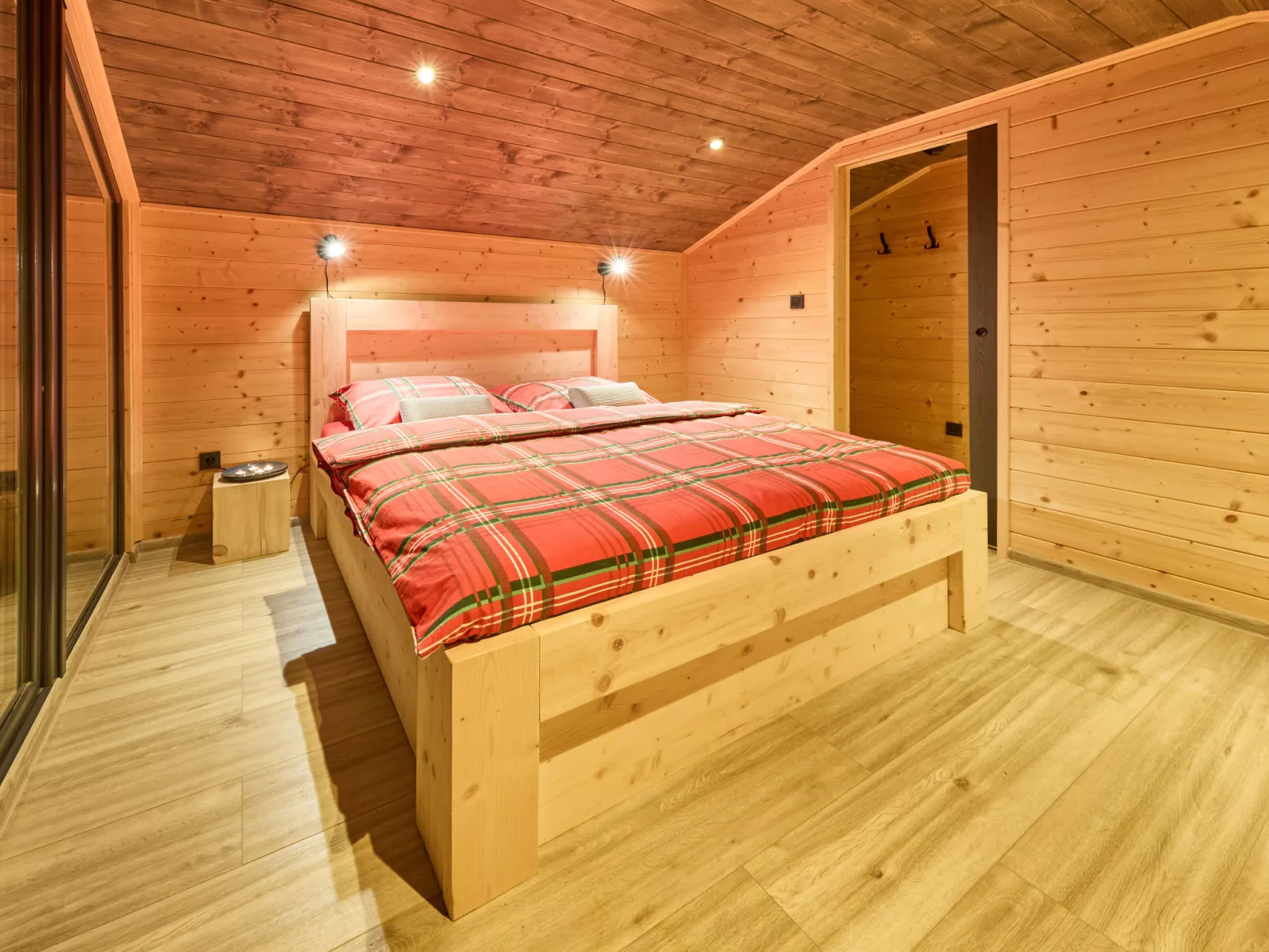 Luxe Timber Lodge & Relaxing Bath”-Inside