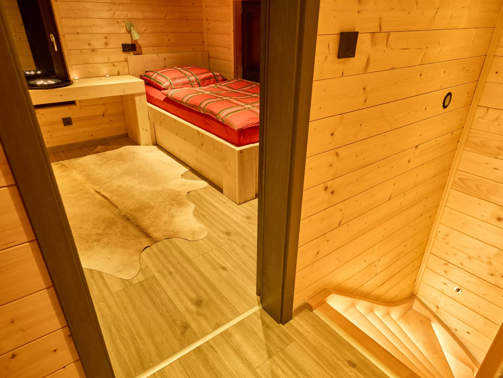 Luxe Timber Lodge & Relaxing Bath”-Inside