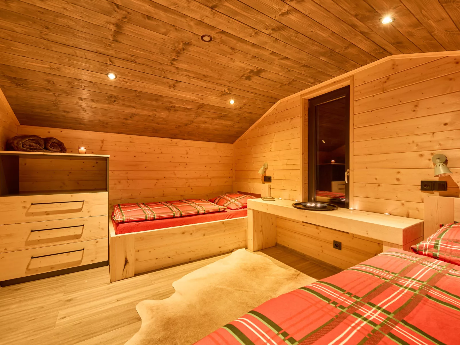 Luxe Timber Lodge & Relaxing Bath”-Inside