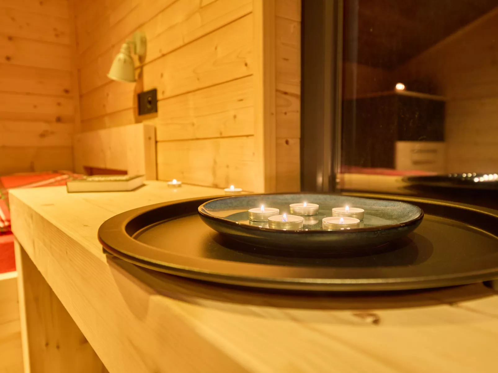Luxe Timber Lodge & Relaxing Bath”-Inside