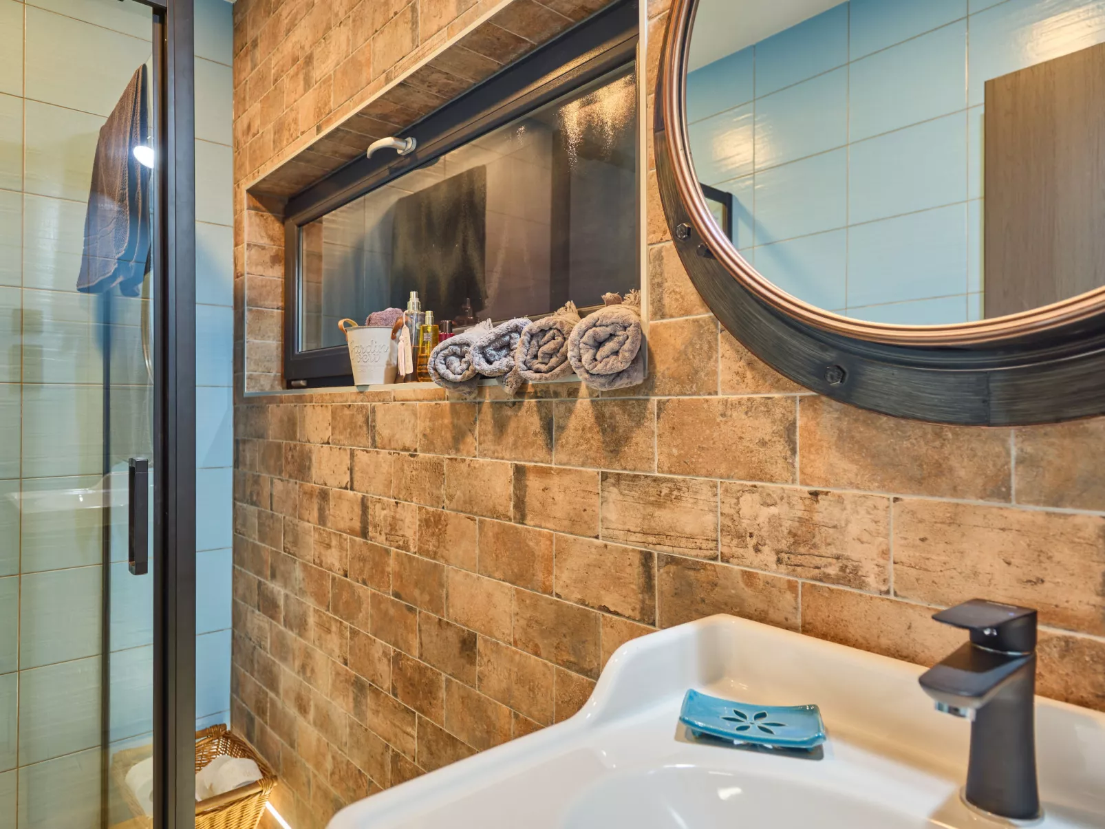 Luxe Timber Lodge & Relaxing Bath”-Inside