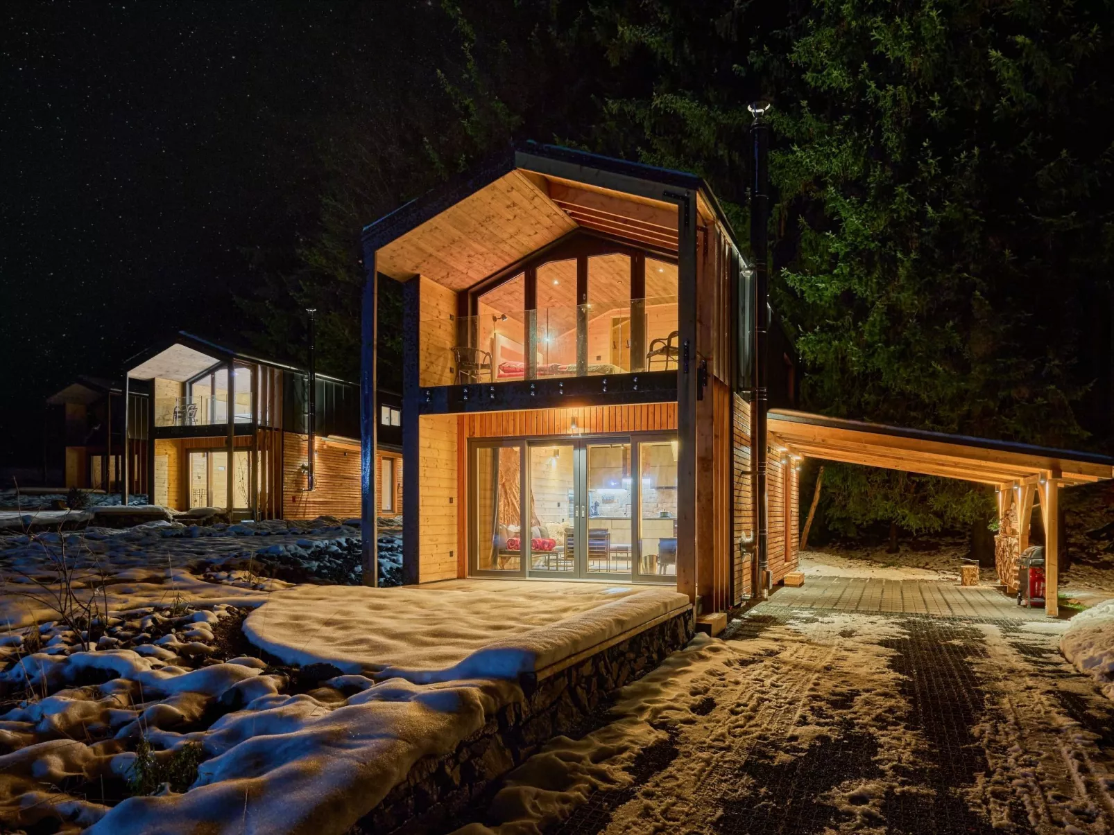 Luxe Timber Lodge & Pet Retreat-Outside