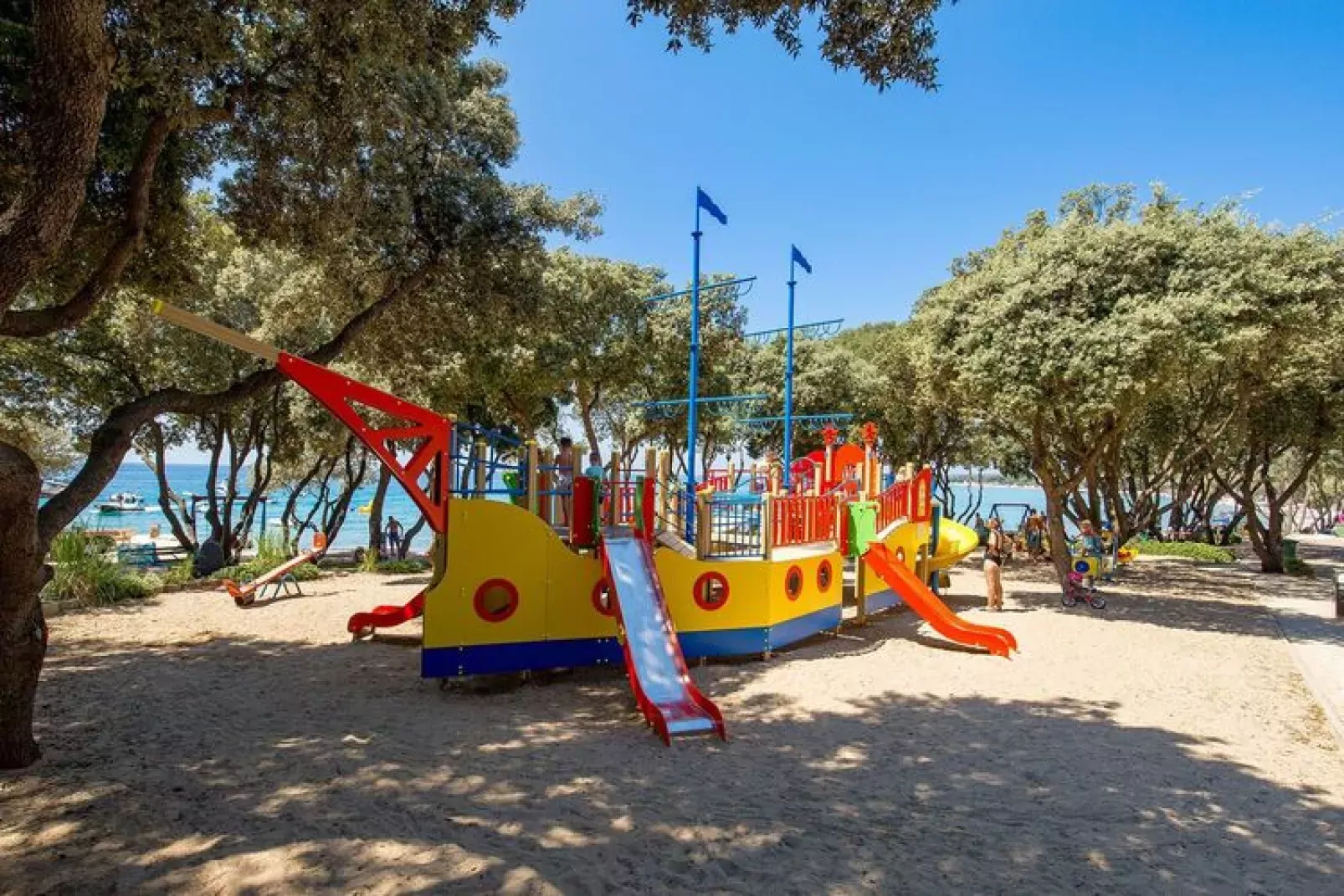 Mobile Homes Strasko Novalja Olive 34 qm für 5 Pers-Park facilities