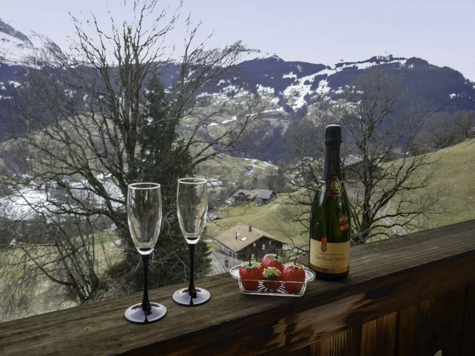 Chalet uf Duft-Outside