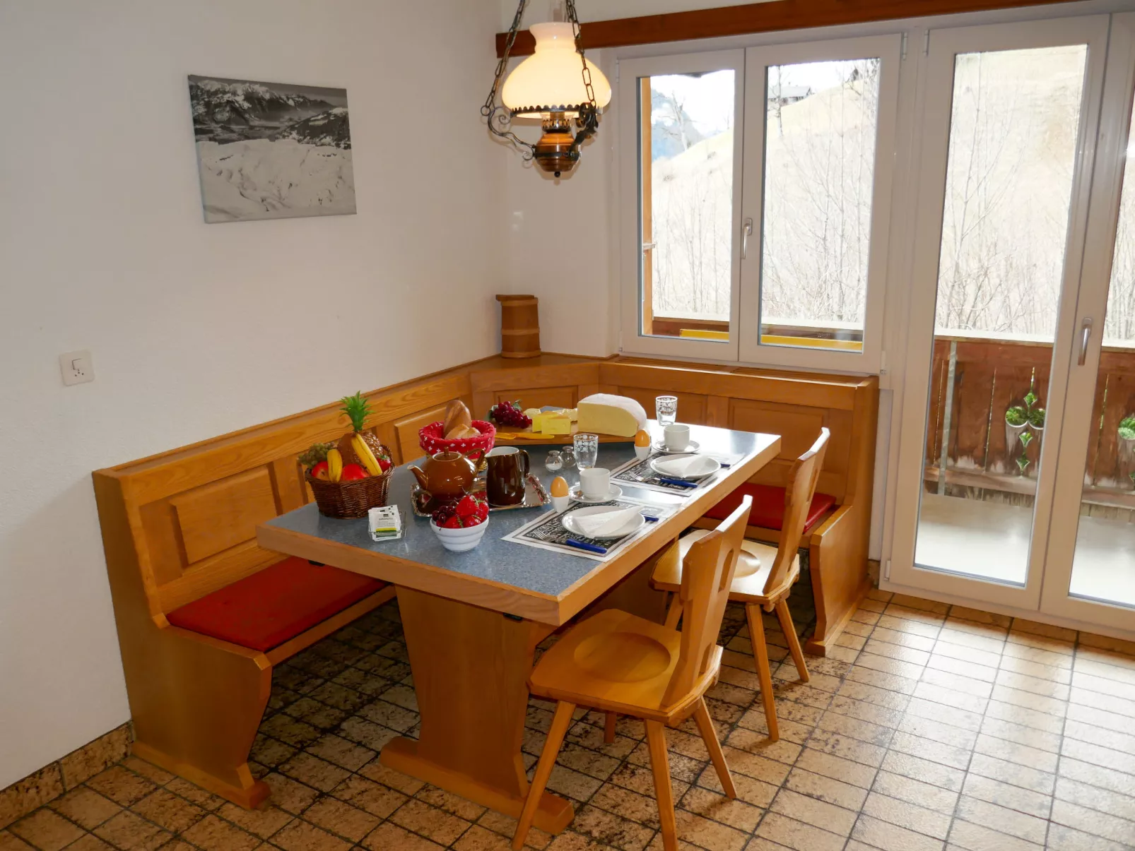 Chalet uf Duft-Inside