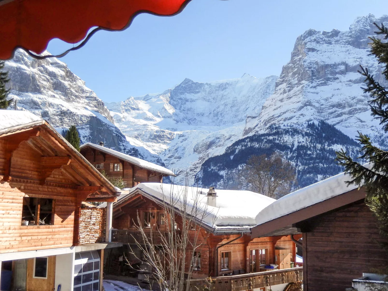 Chalet Bienli Oben-Outside