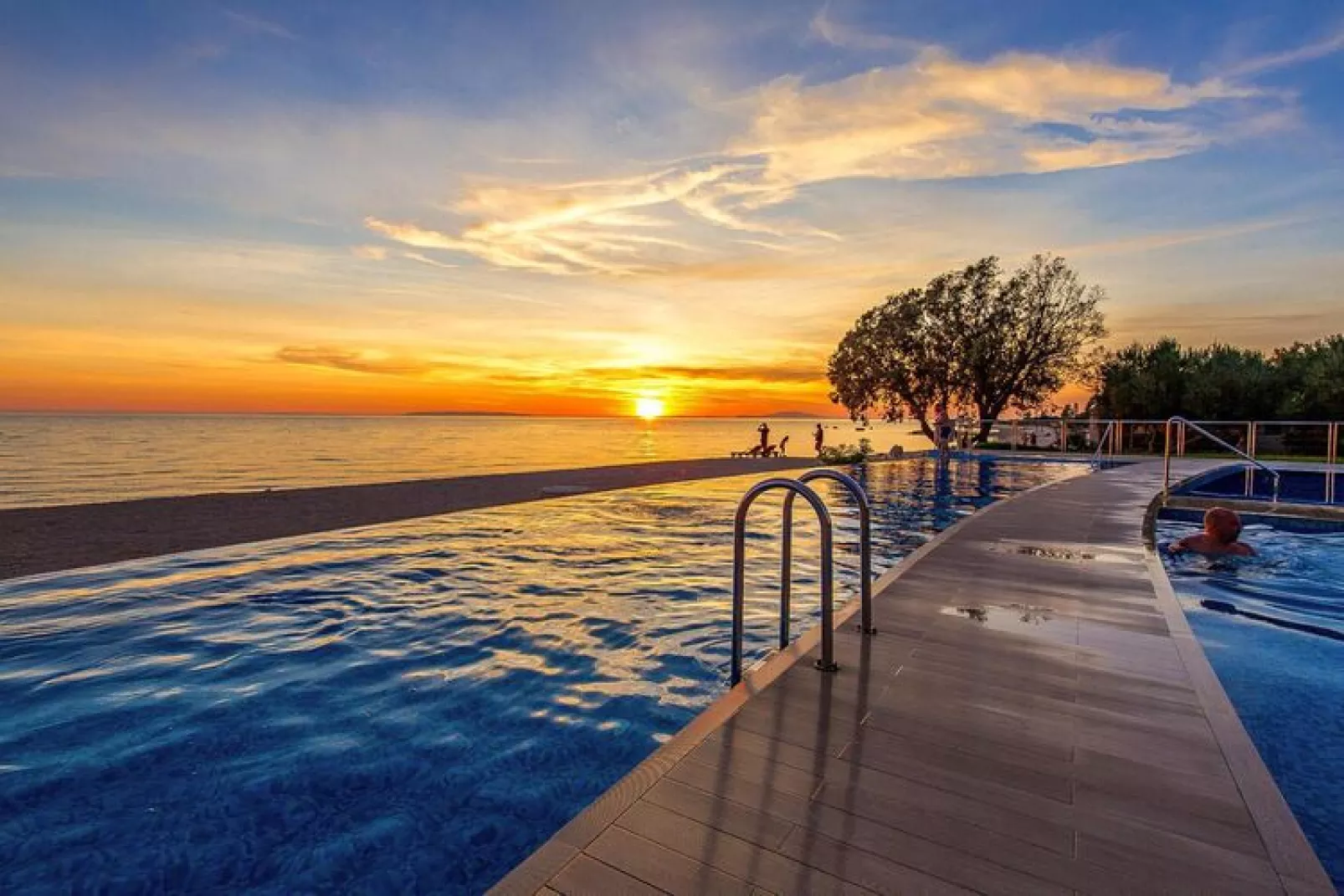 Mobile Homes Strasko Novalja Mediteran Superior mit Pool ca 34 qm für 6 Pers-Park facilities