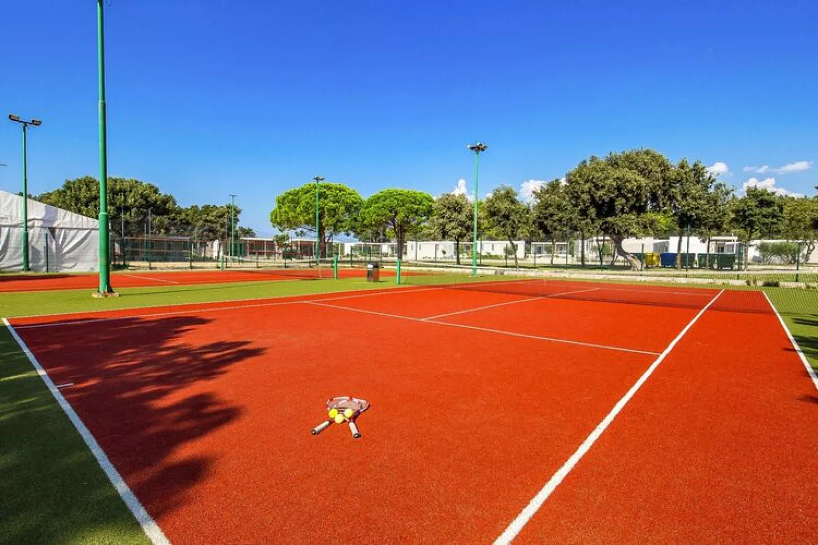 Mobile Homes Strasko Novalja Mediteran Superior mit Pool ca 34 qm für 6 Pers-Park facilities