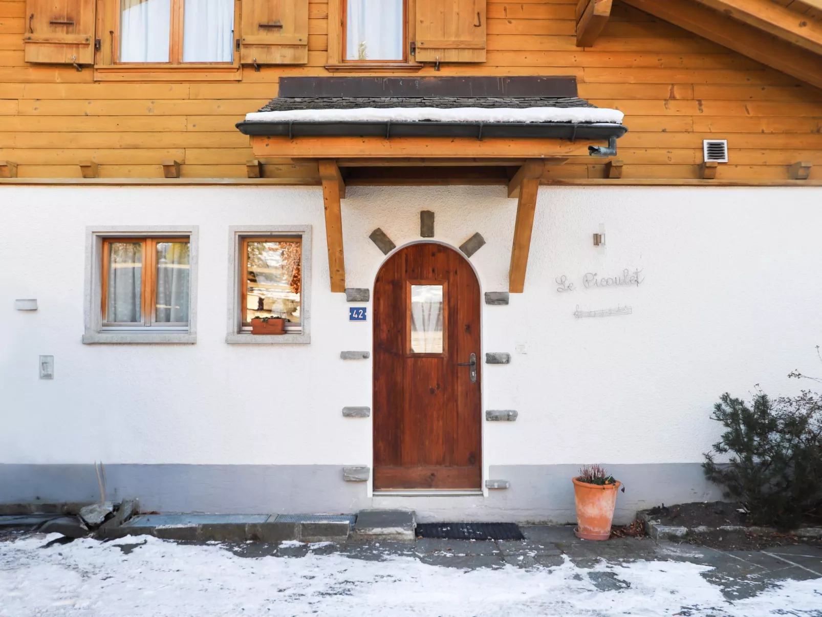 Chalet Picoulet-Draußen