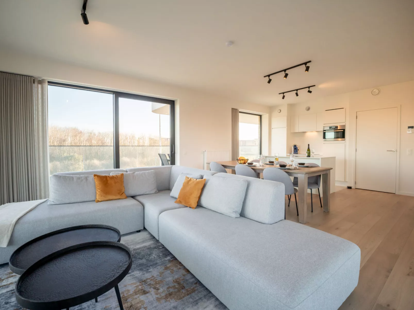 One with terrace and dune view