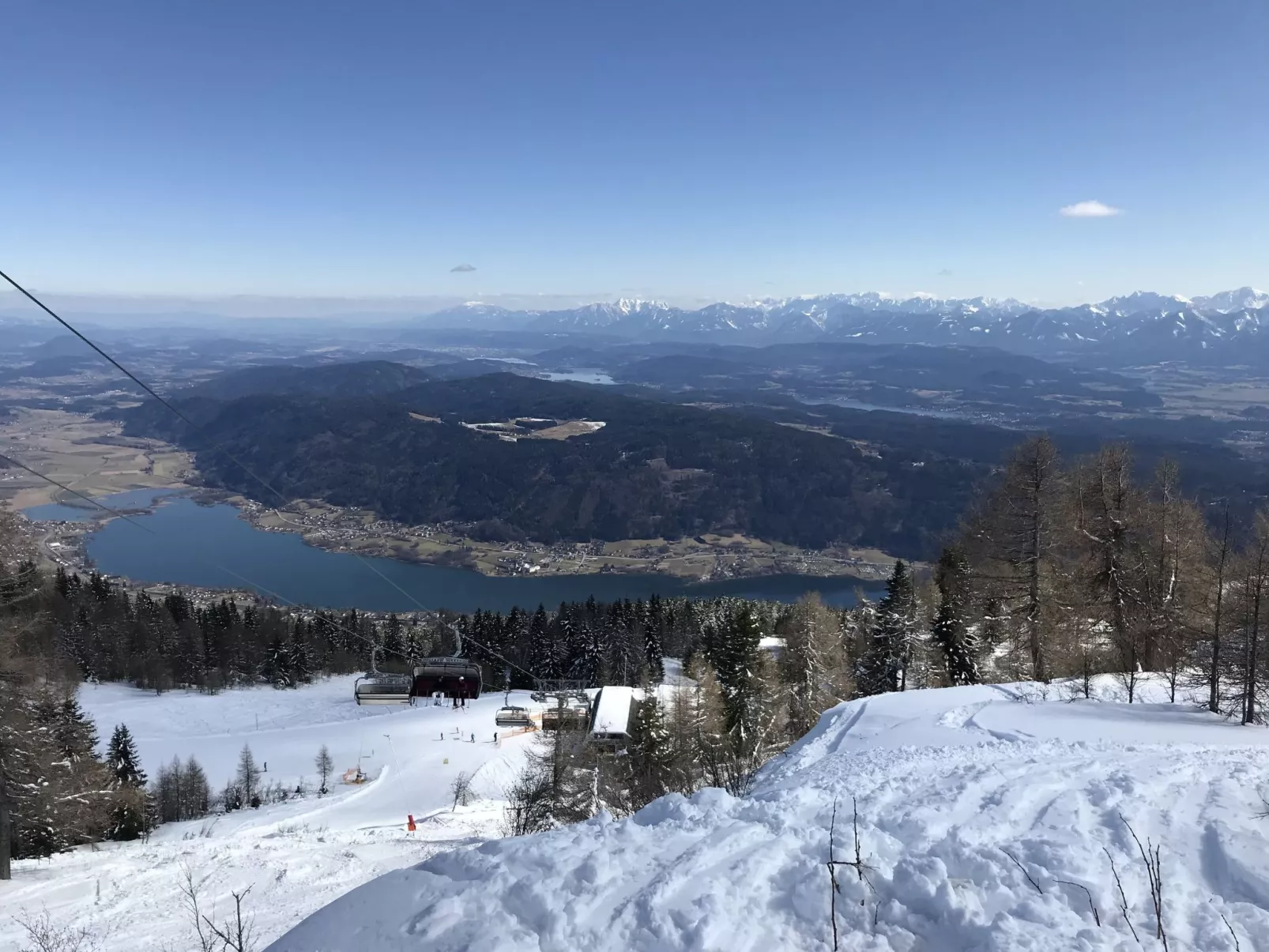 Seezugang & Ski Ossiacher See-Draußen