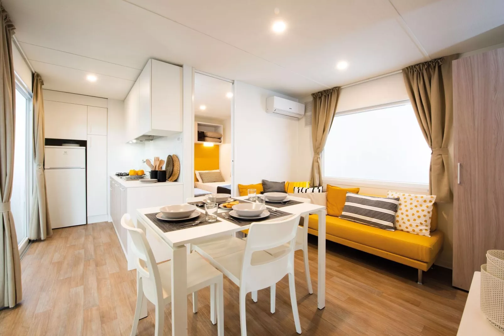 Mobile Homes Strasko Novalja - Adria 34 qm für 5 Pers-Living room