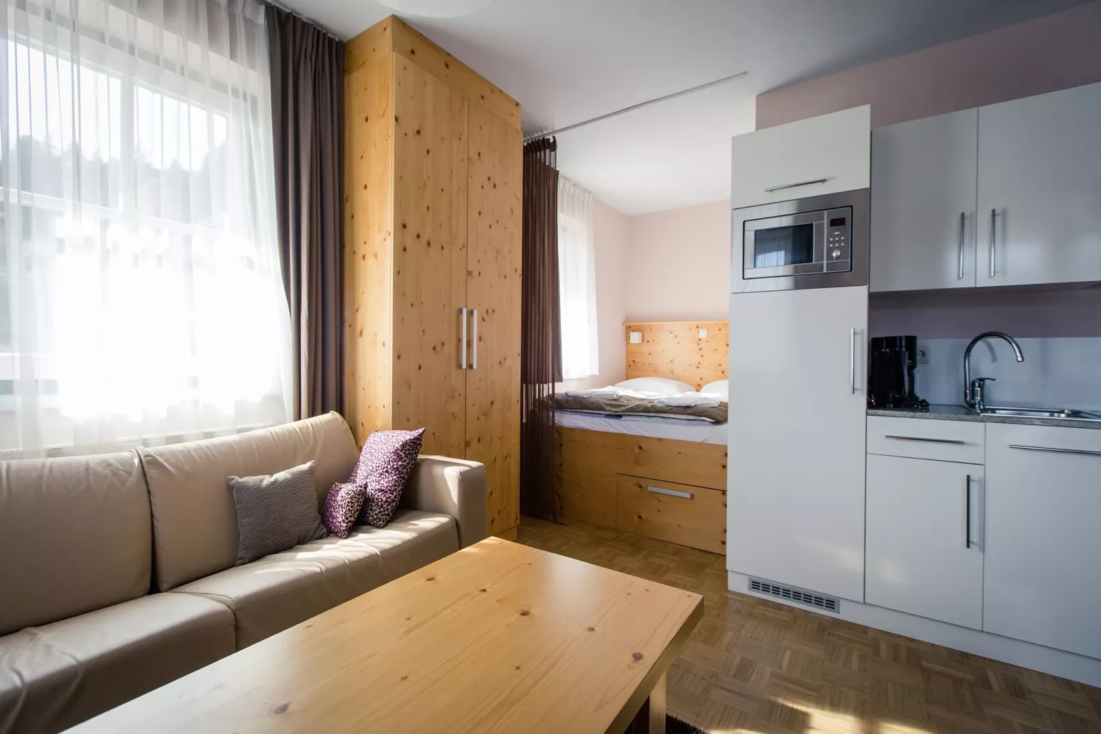 Alpenpark Turrach App3-Living room