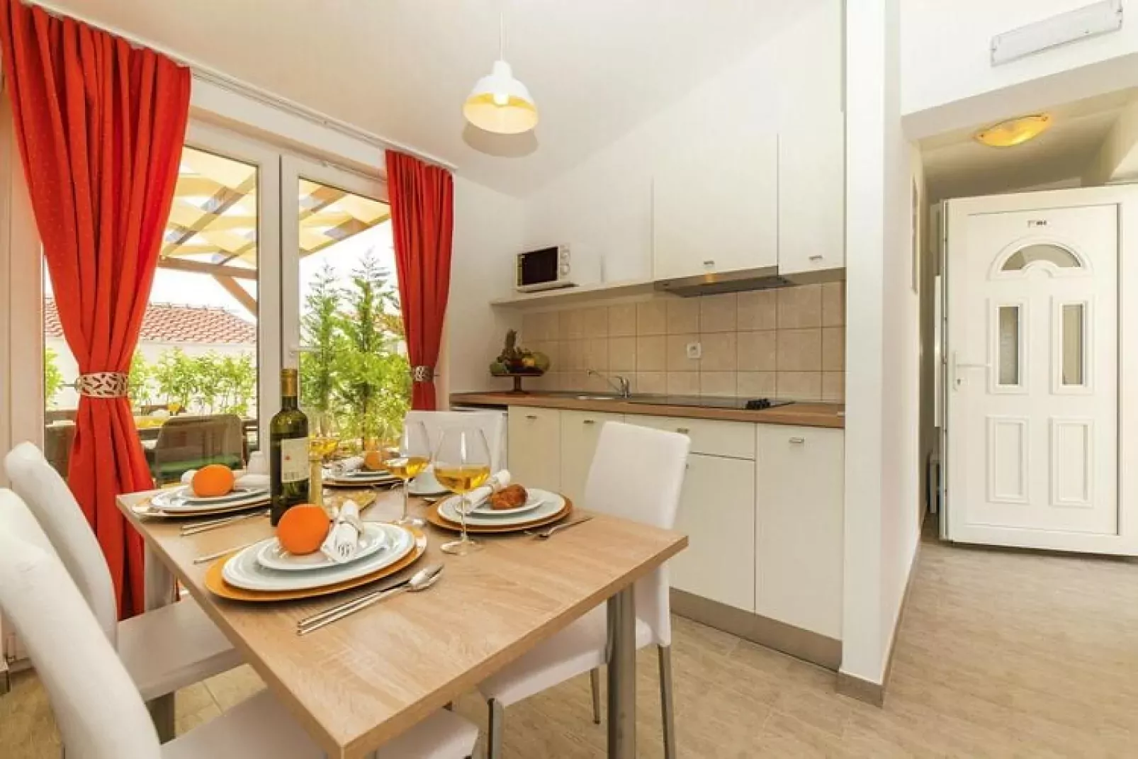 Holiday resort Vile Dalmacija, Preko-2-Raum-App., Superior 2+2, ca. 33 qm, für 4 Pers.-Kitchen