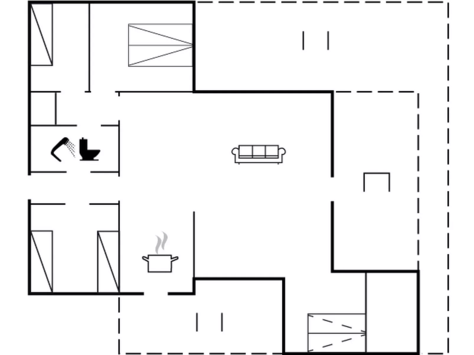 "Analia" - 300m to the inlet-Inside